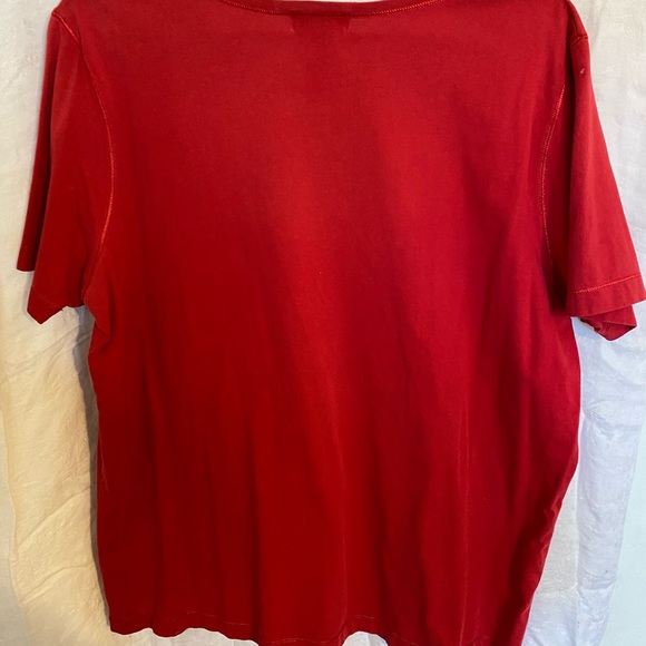 Jones New York Sport Red short sleeve top for women size XL - Picture 2 of 3